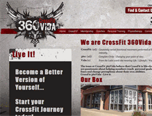 Tablet Screenshot of crossfit360vida.com